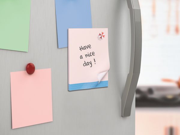 Produktbild: Brunnen Notizblock A6 mit Magnet Colours of Holiday