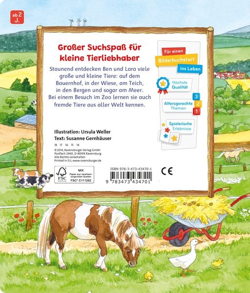 Produktbild: Sachen suchen - Bei den Tieren