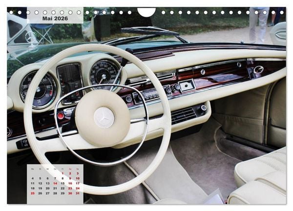 Produktbild: Mercedes Edel & Fein (Wandkalender 2026 DIN A4 quer), CALVENDO Monatskalender