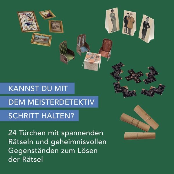 Produktbild: 24 DAYS ESCAPE 3D-Adventskalender &ndash; Sherlock Holmes im Schatten des Big Ben