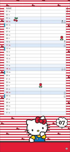 Produktbild: Hello Kitty Planer f&uuml;r zwei 2027