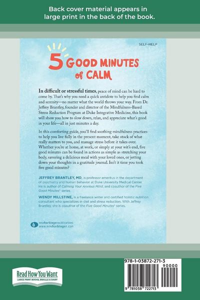 Produktbild: Five Good Minutes of Mindfulness