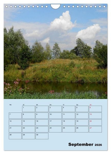 Produktbild: Leinemasch (Wandkalender 2026 DIN A4 hoch), CALVENDO Monatskalender
