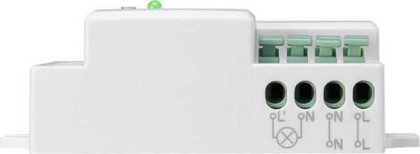 Produktbild: Renkforce 1530623 Decke, Wand HF-Bewegungsmelder 360&deg; Relais Wei&szlig;