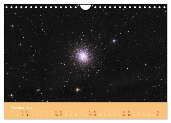 Produktbild: Havel-Sternwarte Weltallkalender (Wandkalender 2026 DIN A4 quer), CALVENDO Monatskalender
