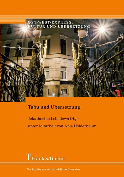 Tabu und Übersetzung, Taschenbuch von , Frank & Timme, 9783732900343