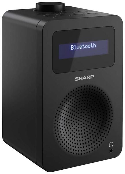 Sharp DR-430 Tischradio DAB+, DAB, FM Bluetooth® Schwarz