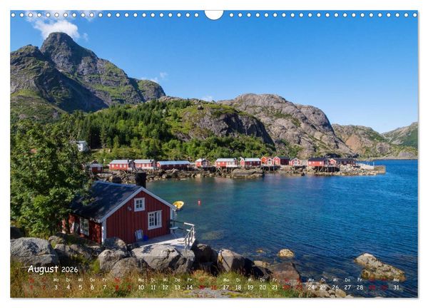 Produktbild: VESTERALEN UND LOFOTEN - Inselparadies im Eismeer (Wandkalender 2026 DIN A3 quer), CALVENDO Monatskalender