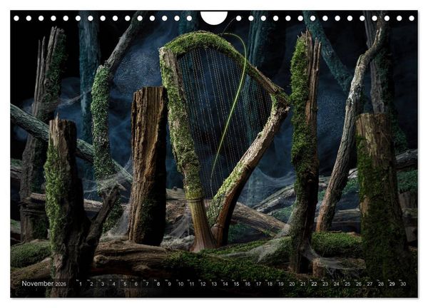 Produktbild: Musica fant&aacute;sia - Die wundersame Welt des Fotok&uuml;nstlers Olaf Bruhn (Wandkalender 2026 DIN A4 quer), CALVENDO Monatskalender