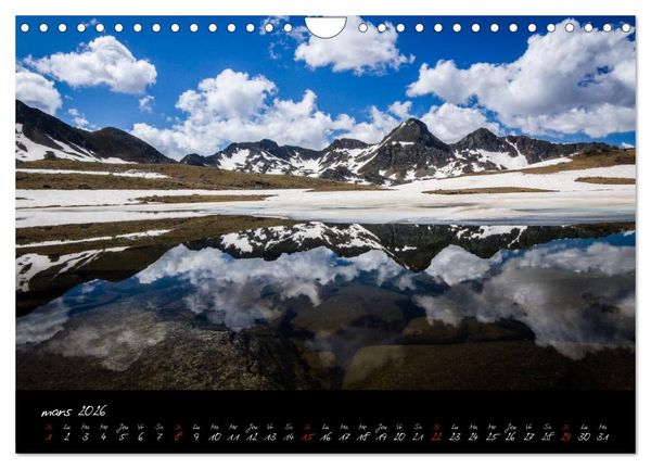 Produktbild: Miroirs des Pyr&eacute;n&eacute;es Catalanes (Calendrier mural 2026 DIN A4 vertical), CALVENDO calendrier mensuel