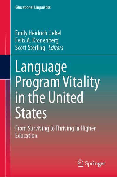 Produktbild: Language Program Vitality in the United States