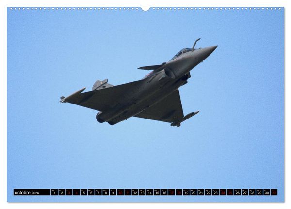 Produktbild: En m&eacute;moire de la Grande Guerre Le Rafale (Calendrier mural 2026 DIN A2 vertical) calendrier de bureau