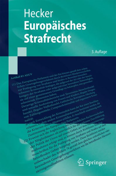 Produktbild: Europ&auml;isches Strafrecht