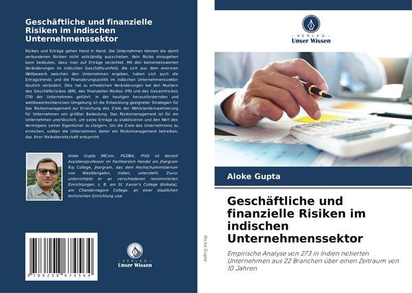 Produktbild: Gesch&auml;ftliche und finanzielle Risiken im indischen Unternehmenssektor