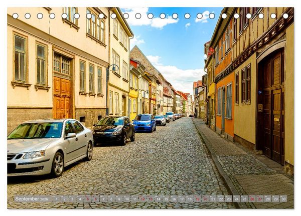 Produktbild: Ein Blick auf M&uuml;hlhausen in Th&uuml;ringen (Tischkalender 2026 DIN A5 quer), CALVENDO Monatskalender
