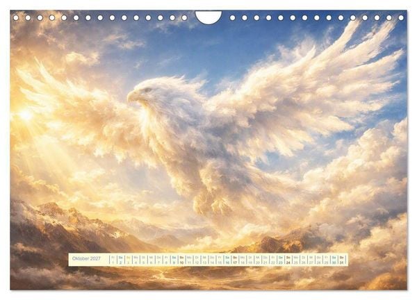 Produktbild: UNsichtbare Tiere - Eine poetische Sammlung aus Licht, Nebel und Fantasie (Wandkalender 2027 DIN A4 quer), CALVENDO Monatskalender