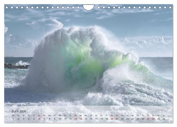 Produktbild: Rhapsodie in Blau (Wandkalender 2026 DIN A4 quer), CALVENDO Monatskalender