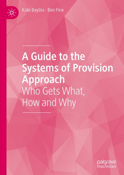 Produktbild: A Guide to the Systems of Provision Approach