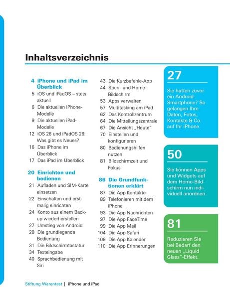 Produktbild: IPhone und iPad