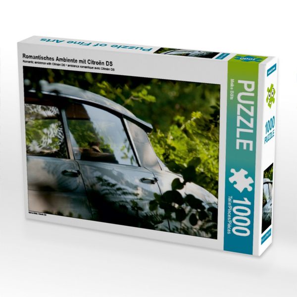 Produktbild: CALVENDO Puzzle Romantisches Ambiente mit Citro&euml;n DS | 1000 Teile Lege-Gr&ouml;&szlig;e 64x48cm Foto-Puzzle f&uuml;r gl&uuml;ckliche Stunden