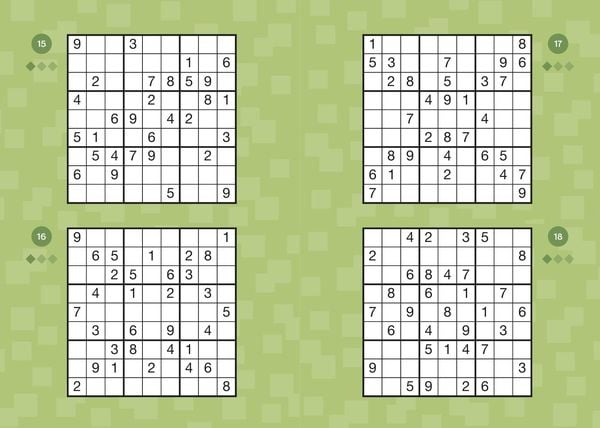 Produktbild: 365 Sudokus in 3 Schwierigkeitsstufen