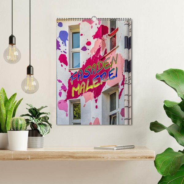 Produktbild: Fasadenmalerei (Wandkalender 2026 DIN A3 hoch), CALVENDO Monatskalender