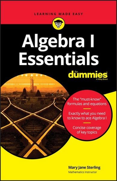 Produktbild: Algebra I Essentials For Dummies