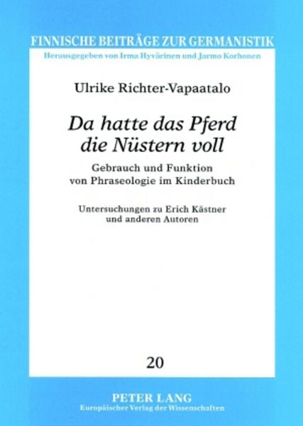 Produktbild: &laquo;Da hatte das Pferd die N&uuml;stern voll&raquo;