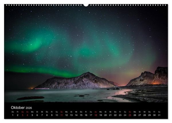 Produktbild: Lofoten Impressionen von Armin Fuchs (hochwertiger Premium Wandkalender 2026 DIN A2 quer), Kunstdruck in Hochglanz