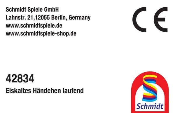 Produktbild: Wednesday, Eiskaltes H&auml;ndchen, Laufend, 20 cm