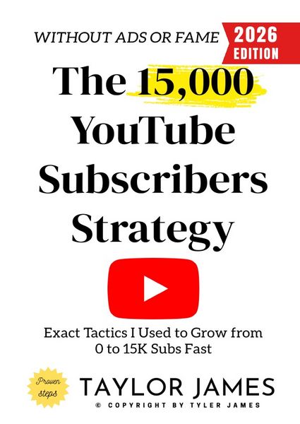 Produktbild: The 15,000 YouTube Subscribers Strategy: