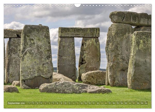 Produktbild: Mysterious Stonehenge (Wall Calendar 2026 DIN A3 landscape), CALVENDO 12 Month Wall Calendar