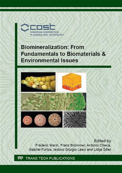 Produktbild: Biomineralization: From Fundamentals to Biomaterials & Environmental Issues