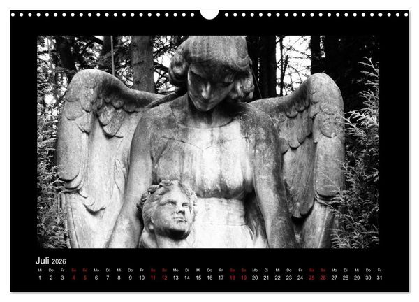 Produktbild: Die Engel von Melaten (Wandkalender 2026 DIN A3 quer), CALVENDO Monatskalender