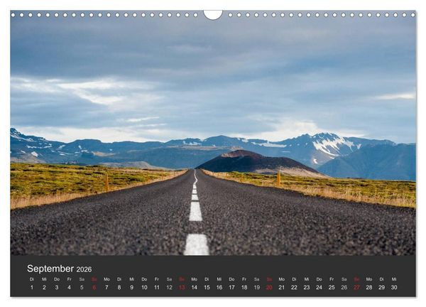 Produktbild: Island Highlights (Wandkalender 2026 DIN A3 quer), CALVENDO Monatskalender