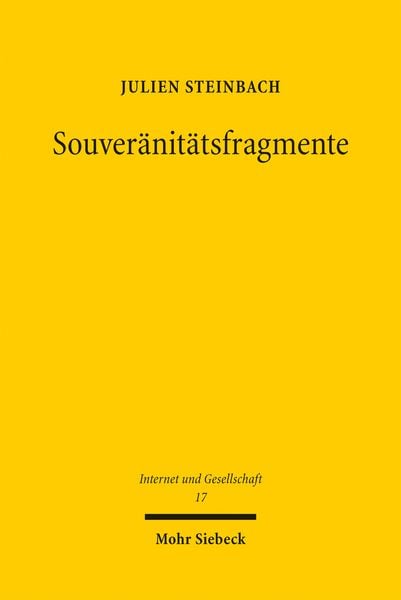 Produktbild: Souver&auml;nit&auml;tsfragmente