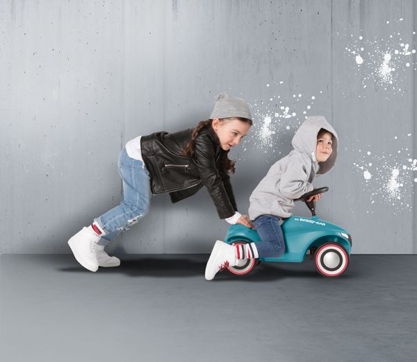 BIG 800056248 - BIG Bobby Car Neo, Farbe: Azur, Farbe des Jahres 2023, Limitiert!
