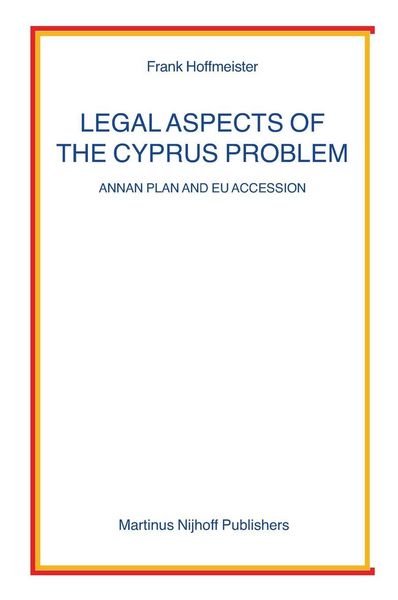 Produktbild: Legal Aspects of the Cyprus Problem
