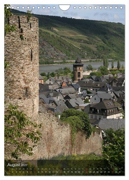 Produktbild: Oberwesel am Rhein (Wandkalender 2027 DIN A4 hoch), CALVENDO Monatskalender