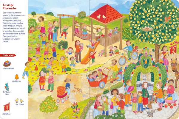 Produktbild: Mein gro&szlig;es Wimmelbuch von Ostern