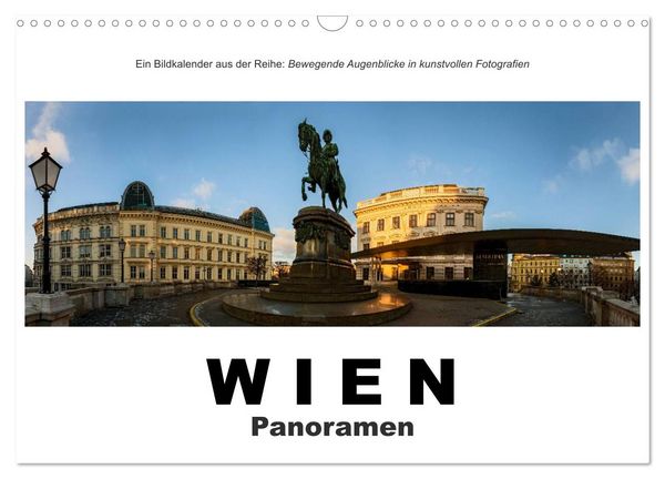 Produktbild: Wien Panoramen (Wandkalender 2026 DIN A3 quer), CALVENDO Monatskalender