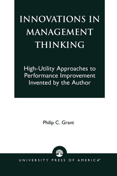Produktbild: Innovations in Management Thinking