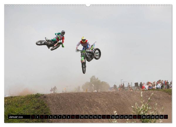 Produktbild: Moto Cross (hochwertiger Premium Wandkalender 2026 DIN A2 quer), Kunstdruck in Hochglanz