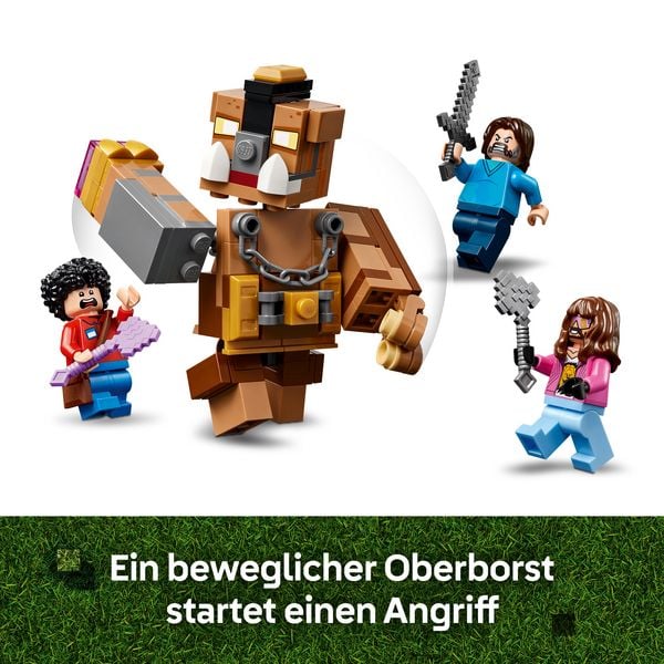 Produktbild: LEGO Minecraft 21272 Waldanwesen mit Boxring, Gamer Geschenk, Spielzeug