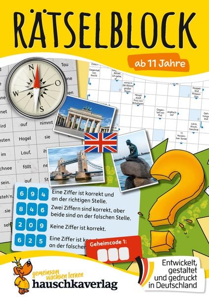 Produktbild: R&auml;tselblock ab 11 Jahre