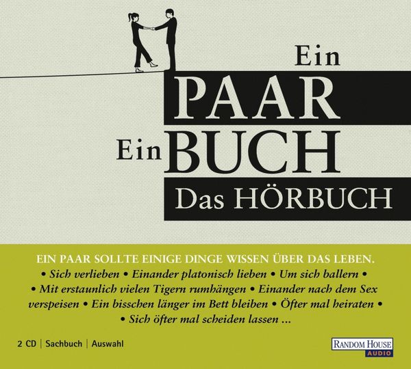 Produktbild: Ein Paar - Ein Buch, 2 Audio-CDs