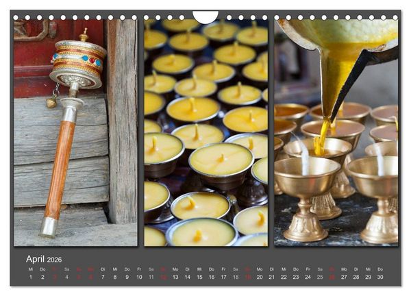 Produktbild: MEDITATION Zeit f&uuml;r mich (Wandkalender 2026 DIN A4 quer), CALVENDO Monatskalender