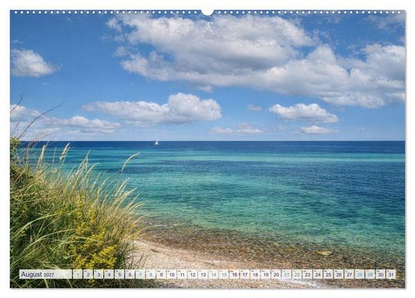 Produktbild: Inseltr&auml;ume R&uuml;gen &ndash; 12 Monate pure Ostsee-Magie (Wandkalender 2027 DIN A2 quer), CALVENDO Monatskalender