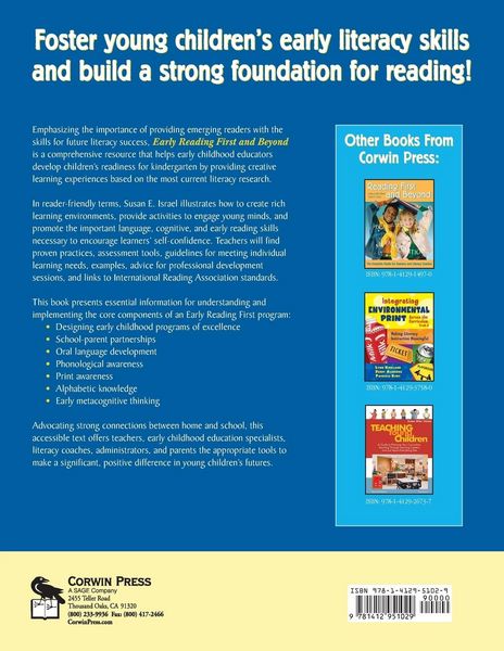 Produktbild: Early Reading First and Beyond