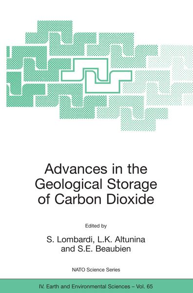 Produktbild: Advances in the Geological Storage of Carbon Dioxide